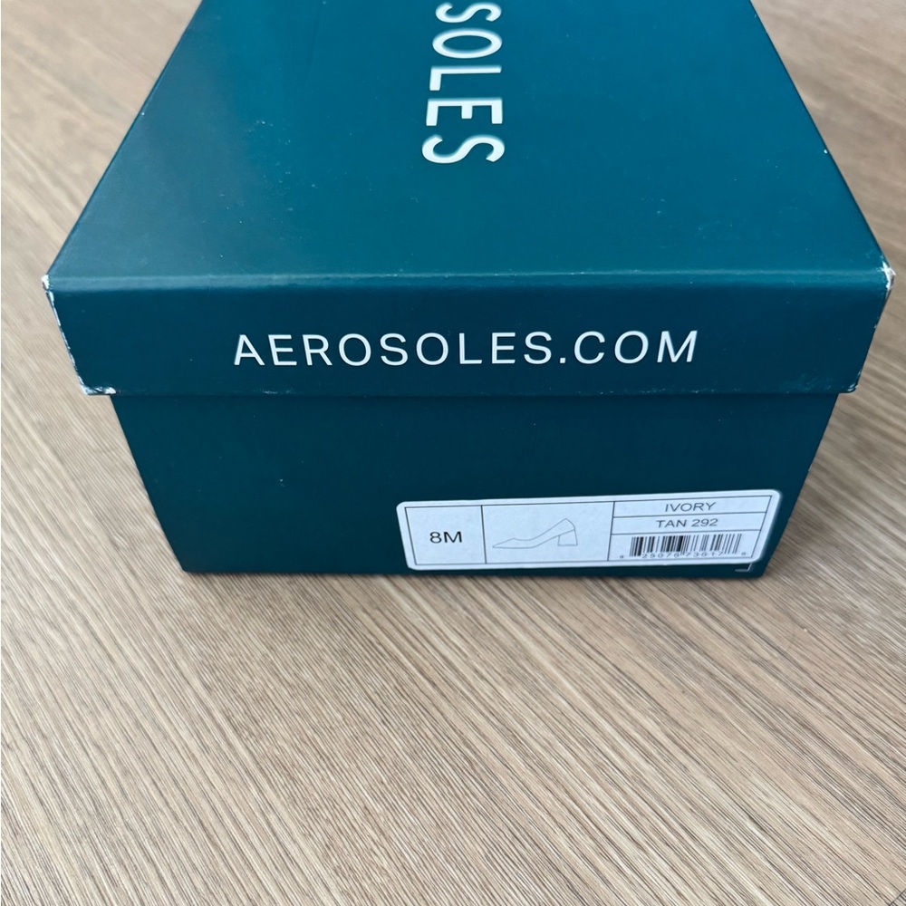 AEROSOLES Ivory Pumps in Tan - Picture 9 of 10